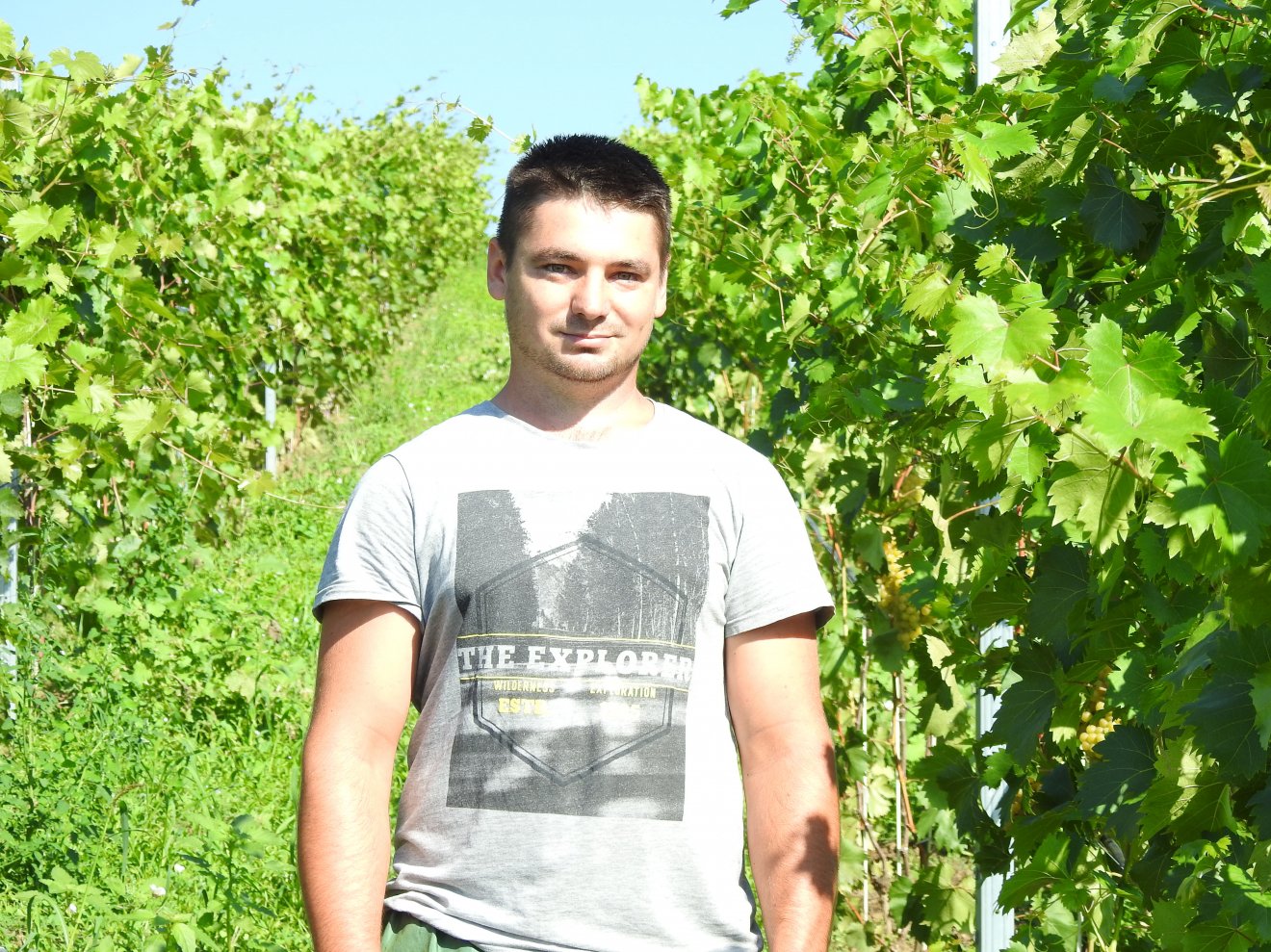 Nagy tervei vannak Fazakas Csaba agrárvállalkozónak •  Fotó: Makkay József