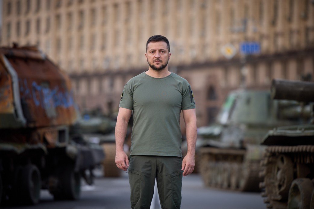 •  Fotó: Ukrán elnöki hivatal