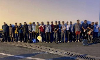 Több mint félszáz migránst tartóztattak fel egy nap alatt a román határőrök Nagylaknál