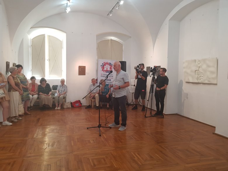 A Gergely István-kiállítás megnyitója a Kolozsvári Magyar Napok Keretében •  Fotó: Kiss Judit