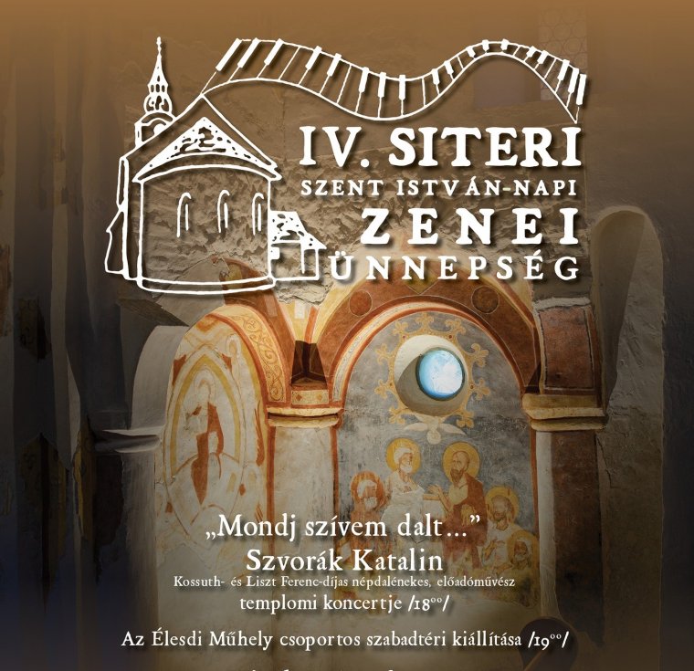 Szent István-napi zenei ünnepség a Bihar megyei Siter Árpád-kori templomában