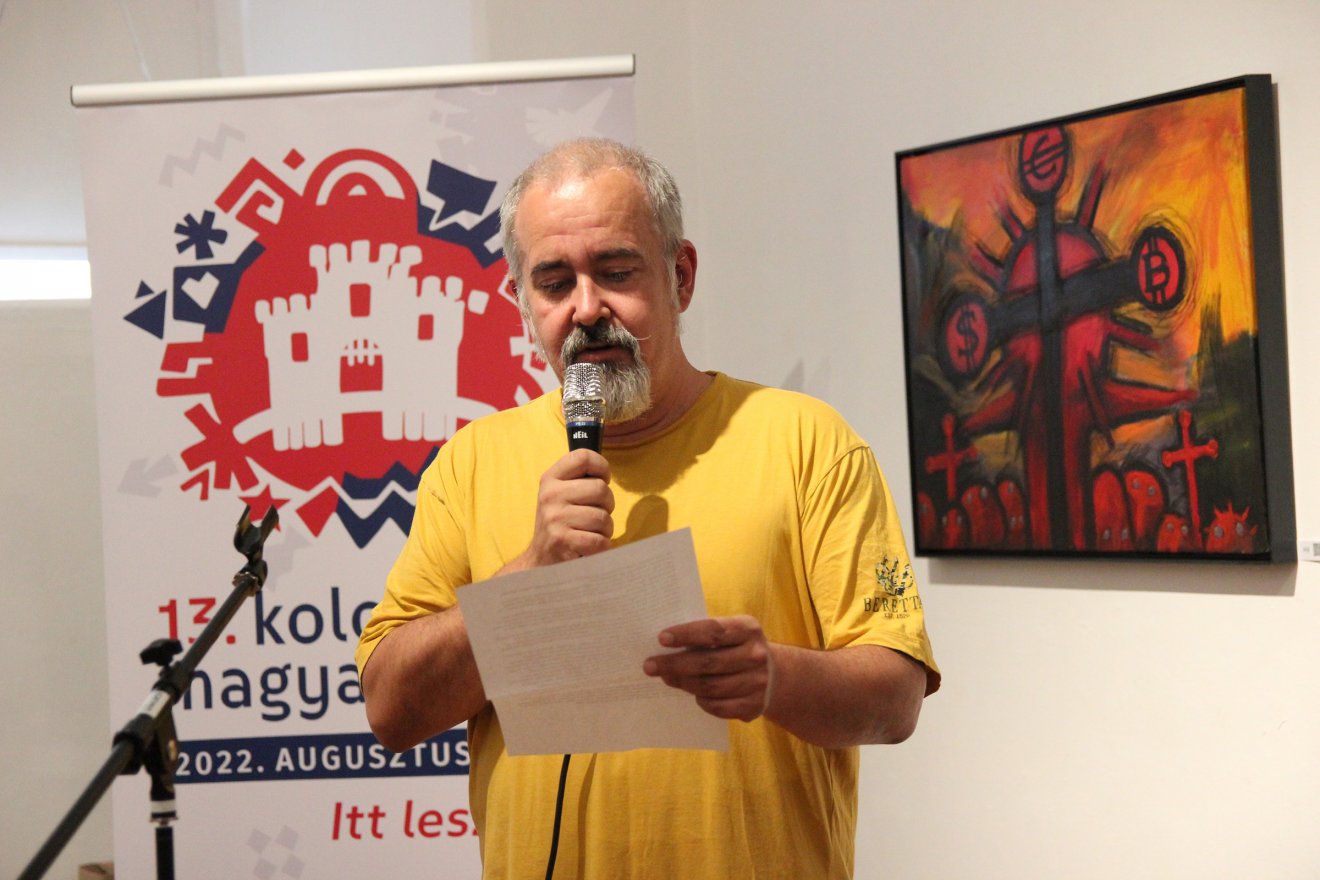 Szántai János, az E-MIL új elnöke • Fotó: Jakab Mónika