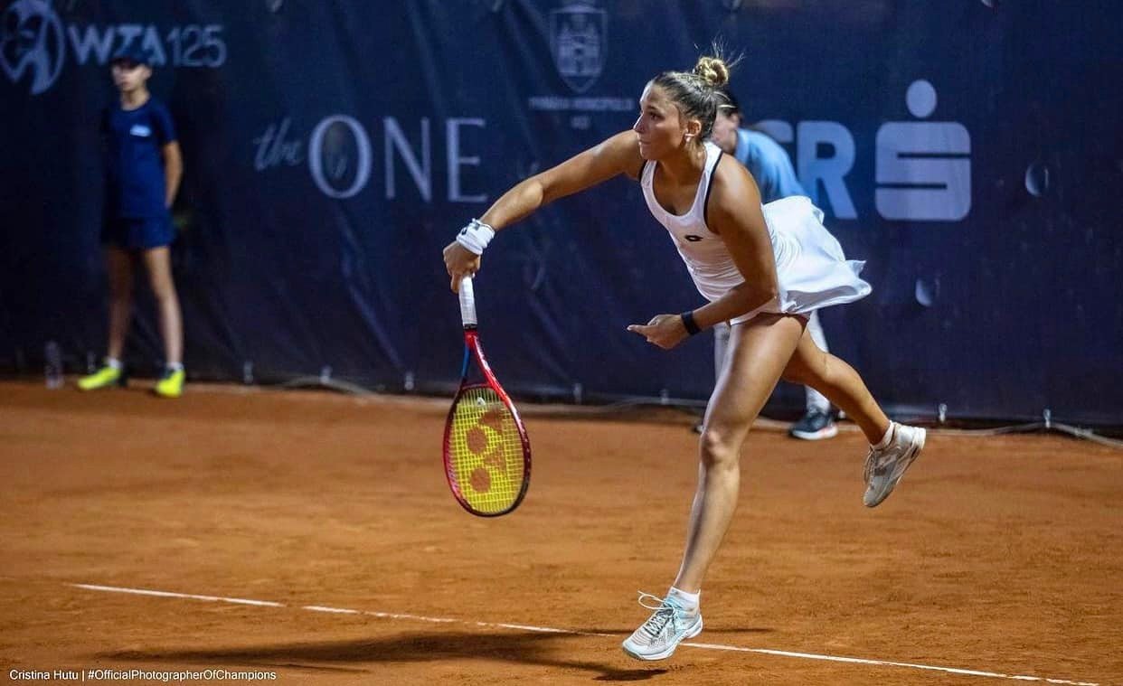Udvardy Panna •  Fotó: Facebook/Hungarian Tennis/Cristian Hutu
