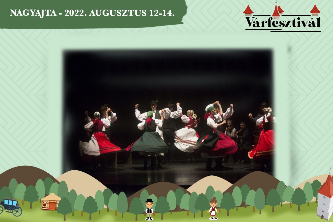 A Várfesztivál egyik kiemelkedő pontja a néptáncelőadások sokasága •  Fotó: Facebook/Várfesztivál