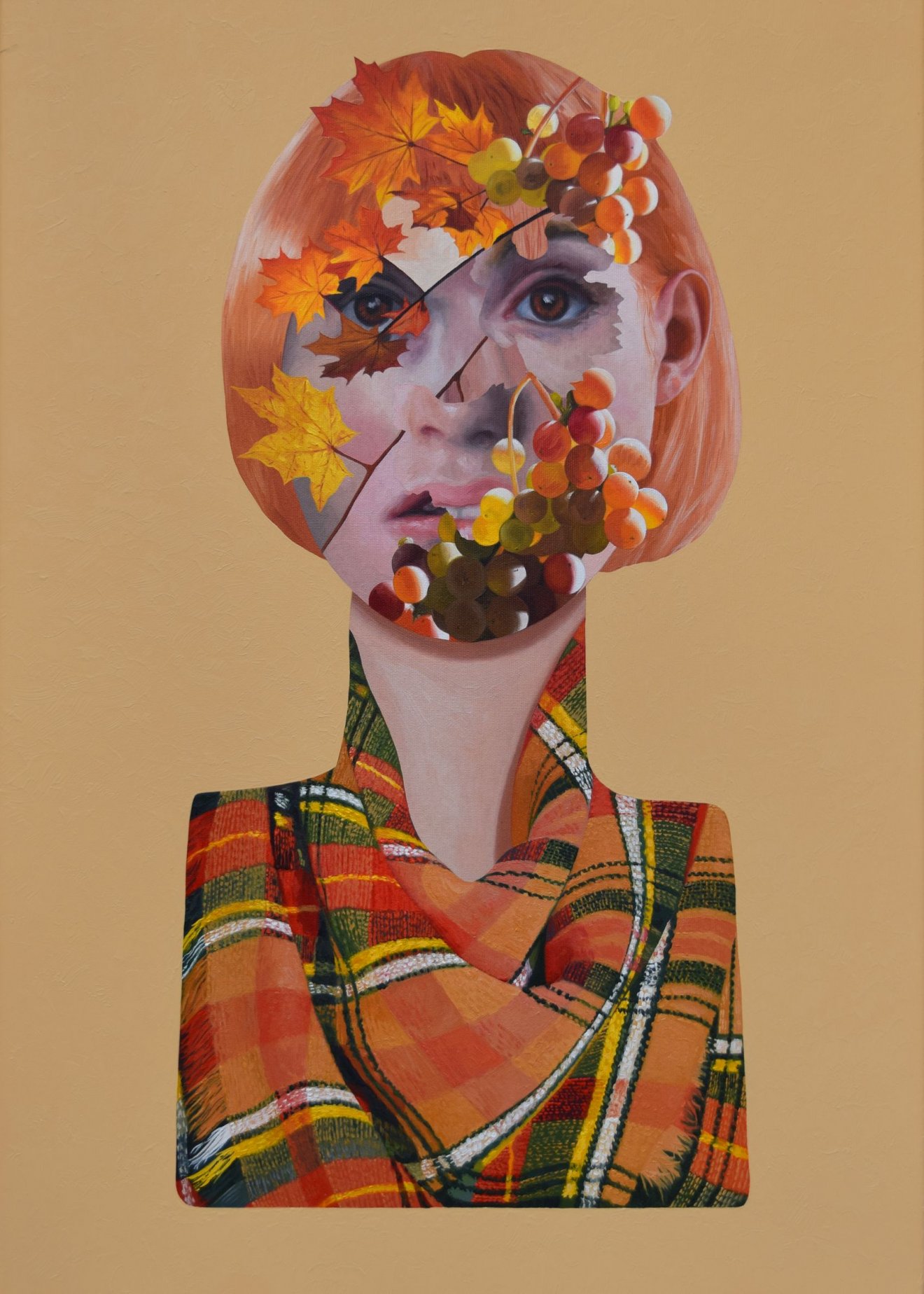 Négy évszak (Ősz), 2018, olaj, vászon, 70x50 cm 