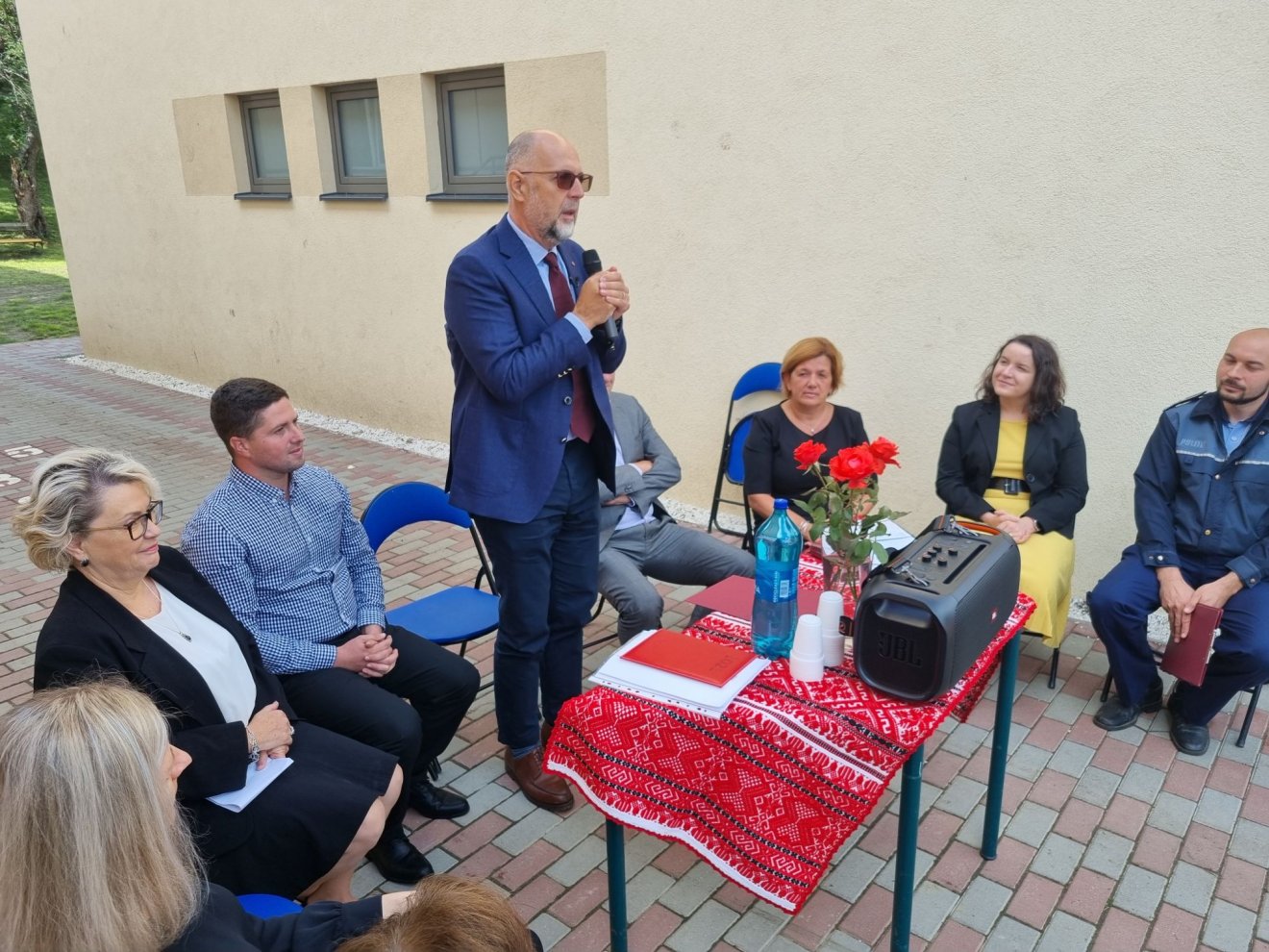 Kelemen Hunor a tanévnyitón •  Fotó: Páva Adorján