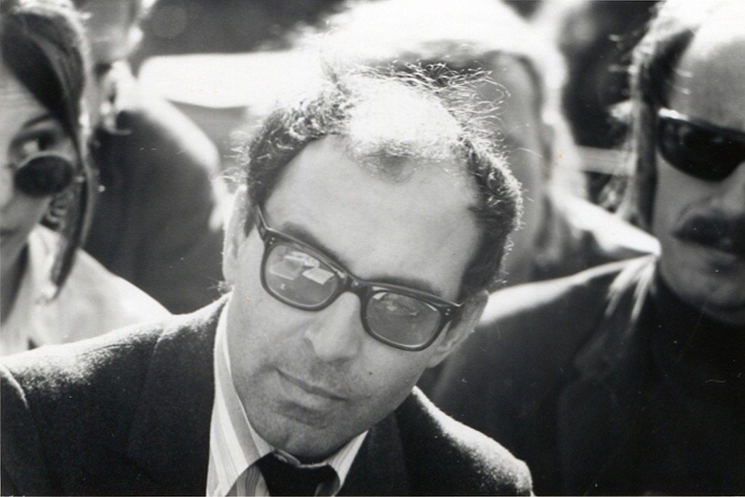 Jean-Luc Godard 1968-ban •  Fotó: Wikipedia/Jean-Luc Godard