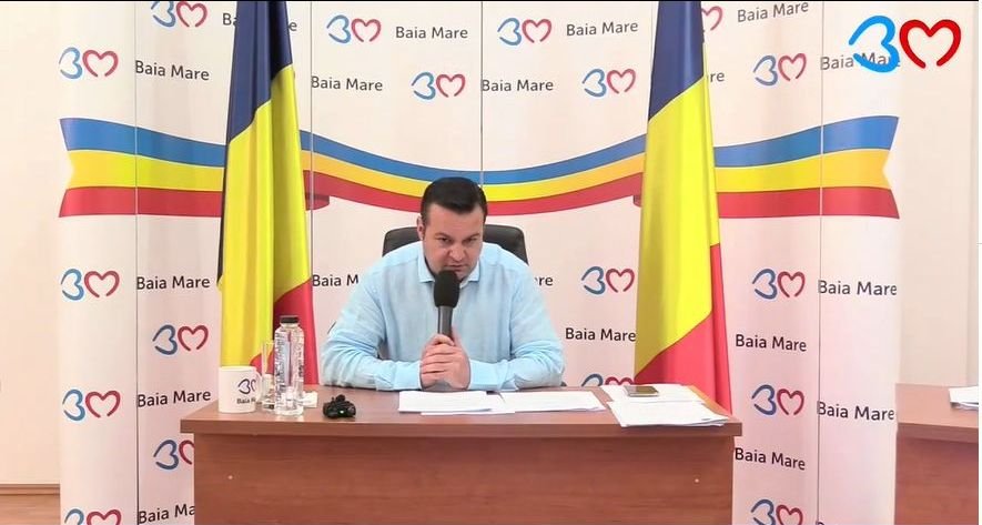 Cătălin Cherecheș polgármester „újraértékeli” mindkét helyettese hatáskörét •  Fotó: Facebook/Consiliul Local Baia Mare