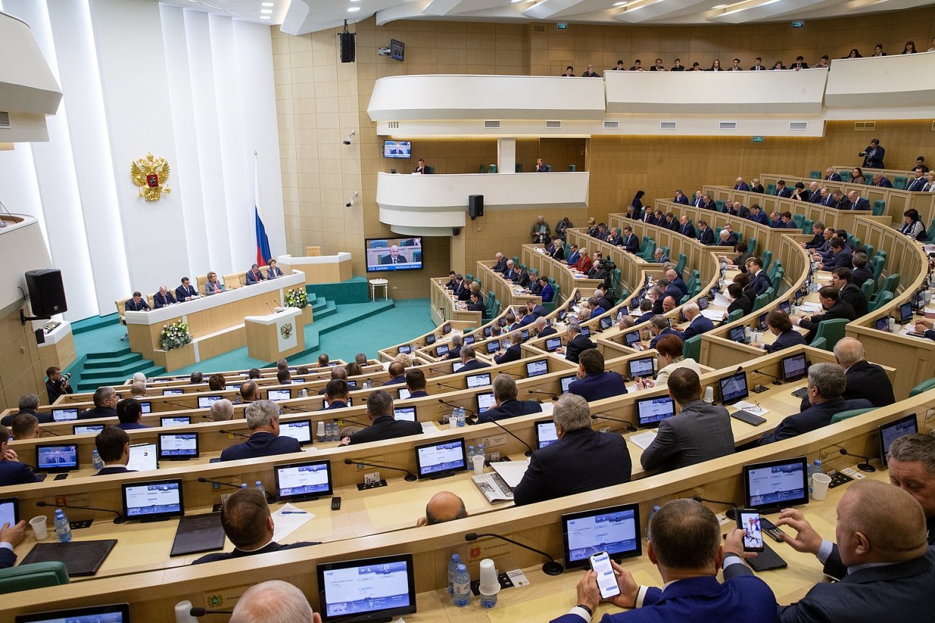 A Szövetségi Tanács (archív felvétel) •  Fotó: Council.gov.ru