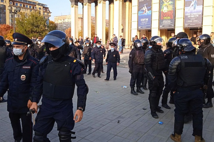 Egyre több a tüntetés a mozgósítás miatt •  Fotó: Euromaidan Press/Twitter