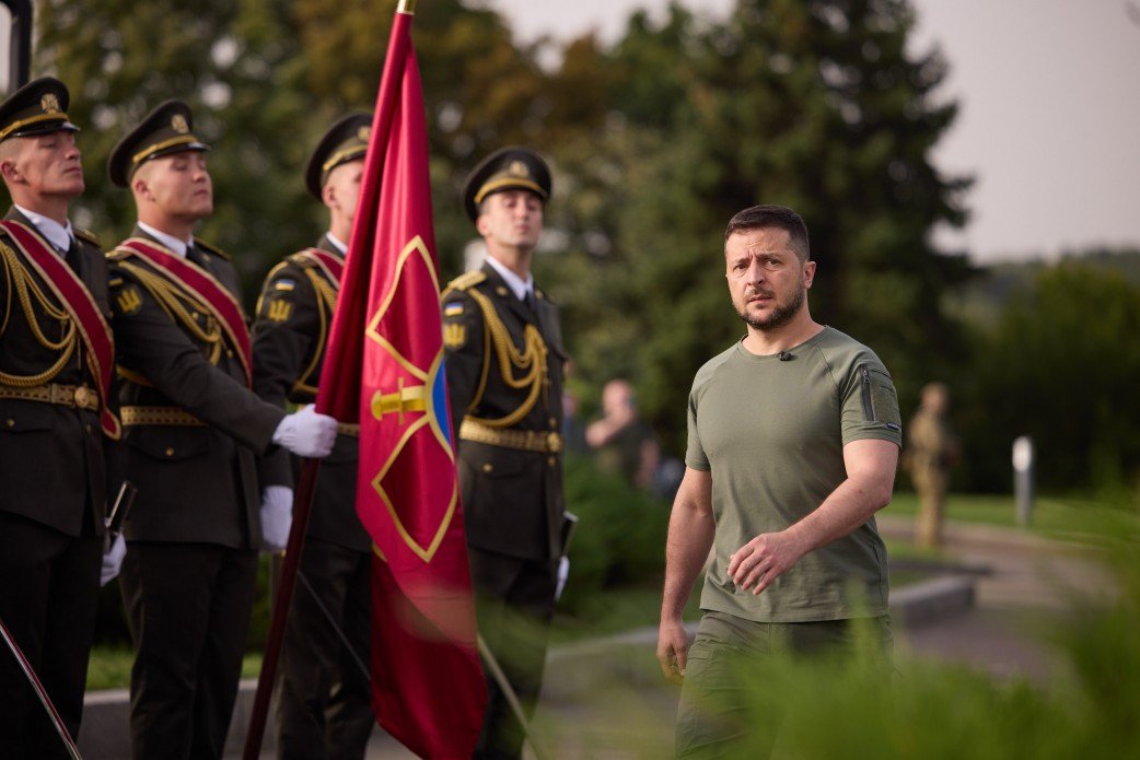 •  Fotó: Ukrán elnöki hivatal