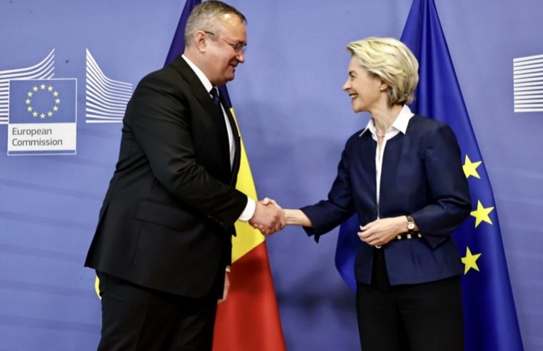 Többek között Románia schengeni csatlakozásáról tárgyalt Ursula von der Leyennel a román miniszterelnök Brüsszelben