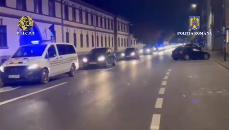 Több mint száz személyt vettek őrizetbe a DIICOT nagyszabású akciója nyomán