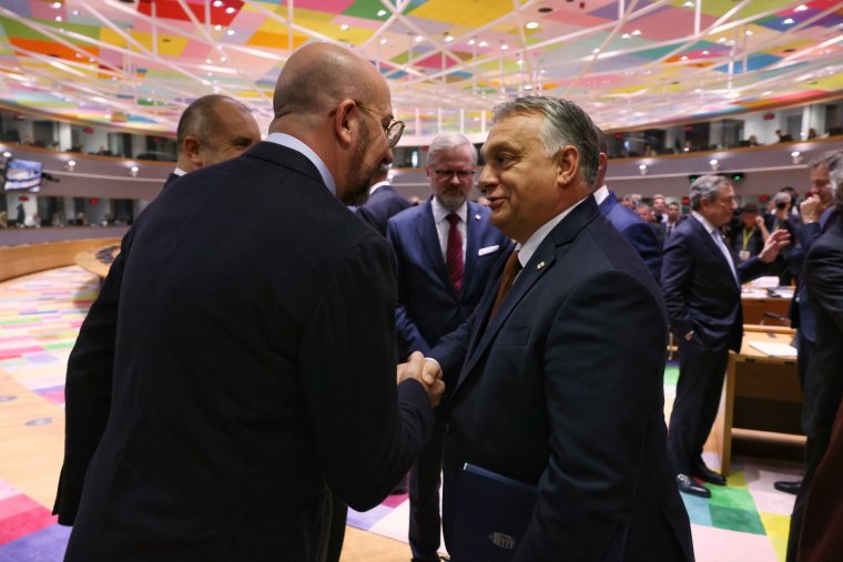 Bírálta Charles Michel Orbán Viktort a békemisszió miatt