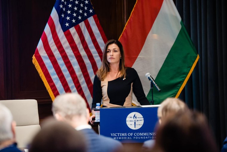 Varga Judit Washingtonban: a kommunizmus bűneit ugyanolyan szinten kellene kezelni, mint a nácizmus bűneit