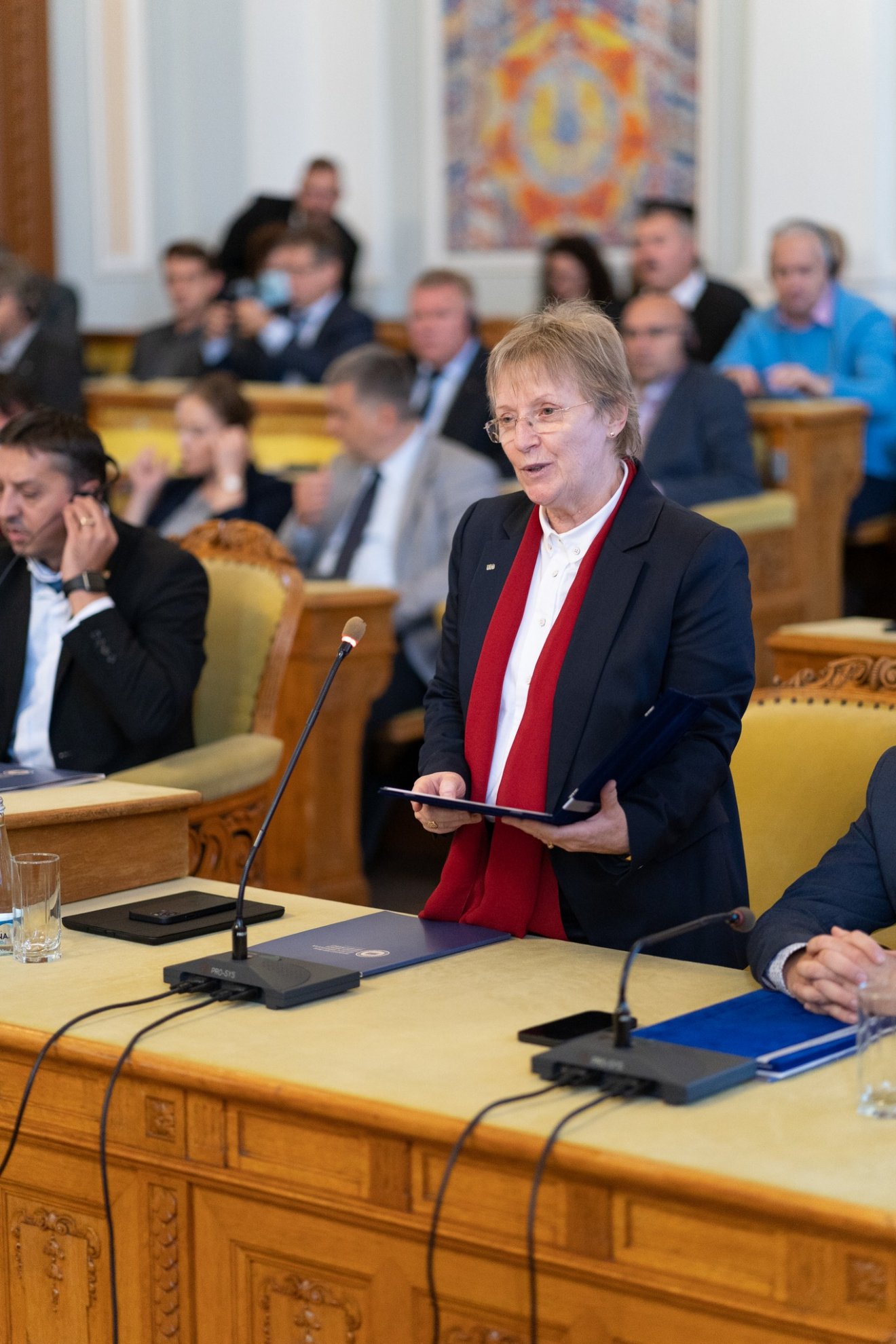 Soós Anna magyar tagozatért felelős rektorhelyettes •  Fotó: Facebook/Babes-Bolyai Tudományegyetem