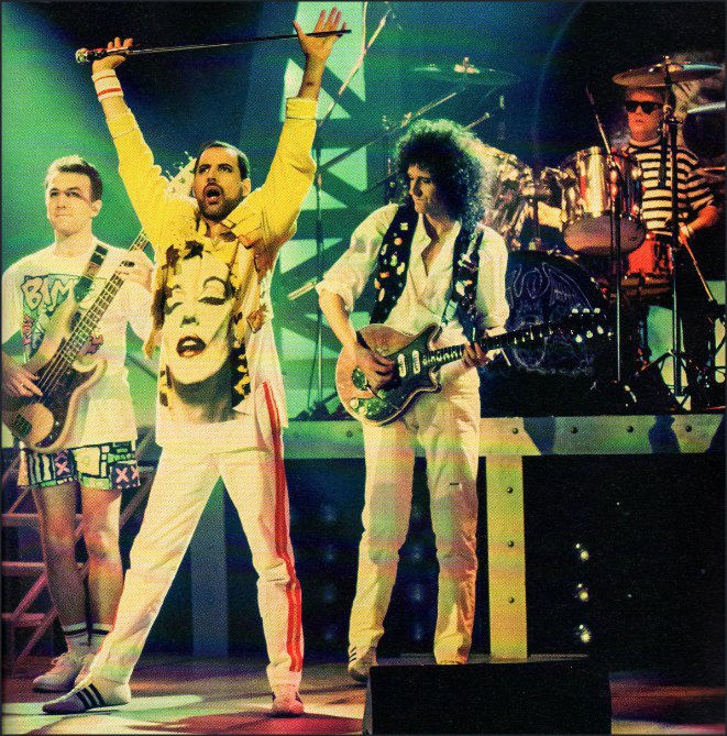 A legendás együttes a The Miracle című albumához játszotta fel a számot 1988-ban, de végül nem került rá a korongra •  Fotó: Queenphotos.wordpress.com