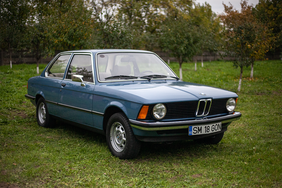 Gönczy Balázs 1979-es BMW-je •  Fotó: Zoltán Ildikó