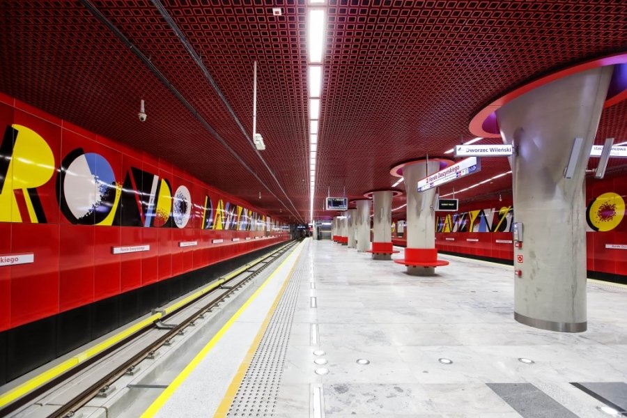 A török Gülermak nevéhez fűződik többek között a varsói metróvonal egy szakaszának kiépítése •  Fotó: Gülermak.com