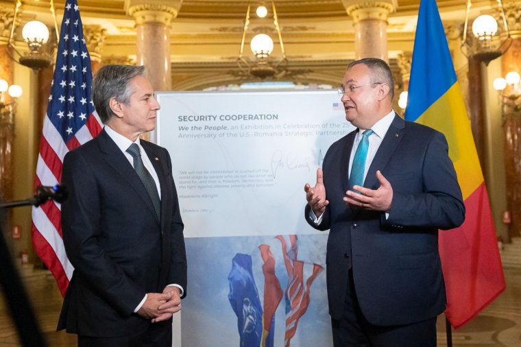 Blinken: Putyinnak nem fog sikerülni megbontani a NATO egységét, a szövetségesek nem hagyják magára Ukrajnát