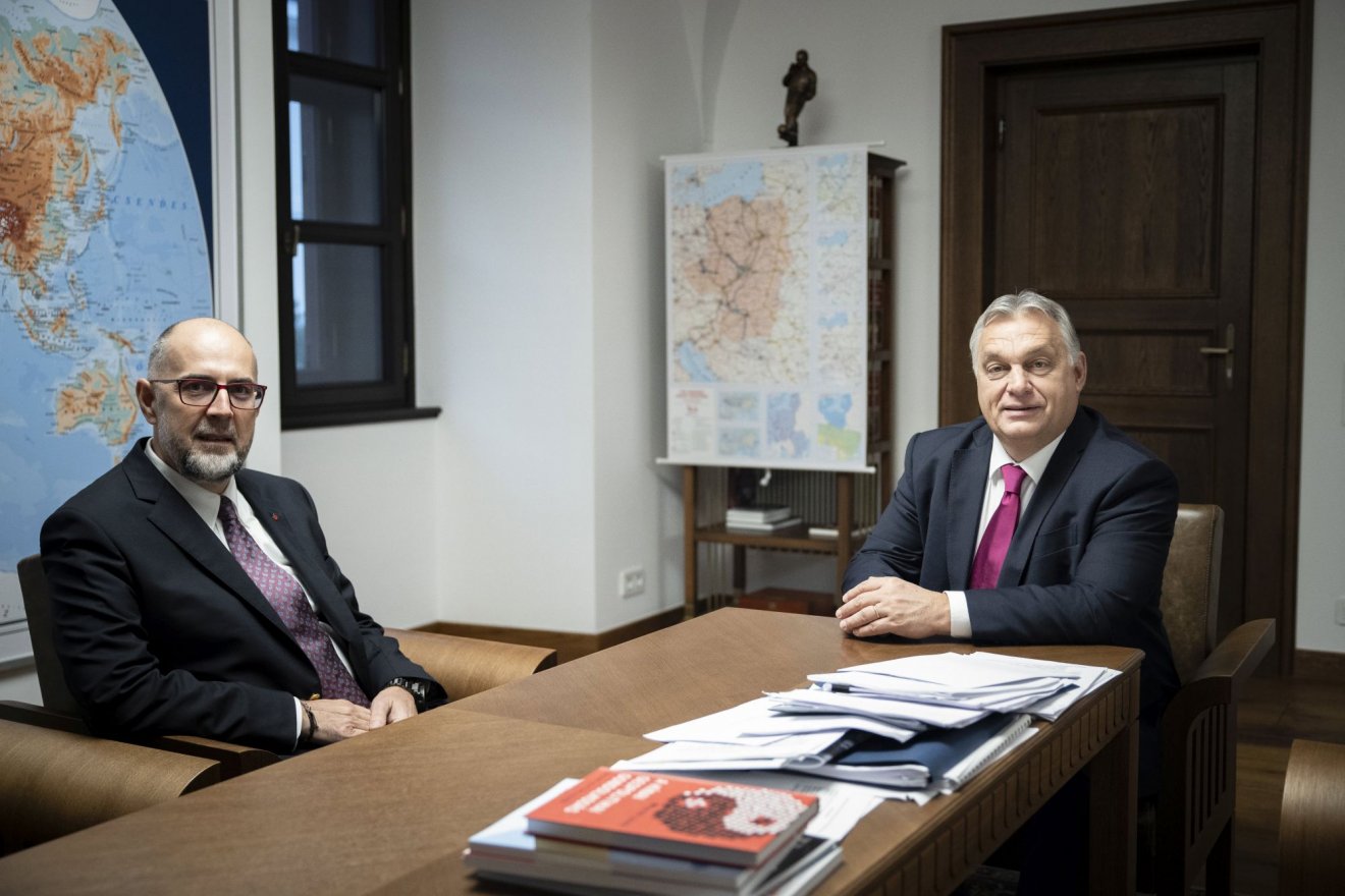 •  Fotó: MTI/Miniszterelnöki Sajtóiroda/Fischer Zoltán