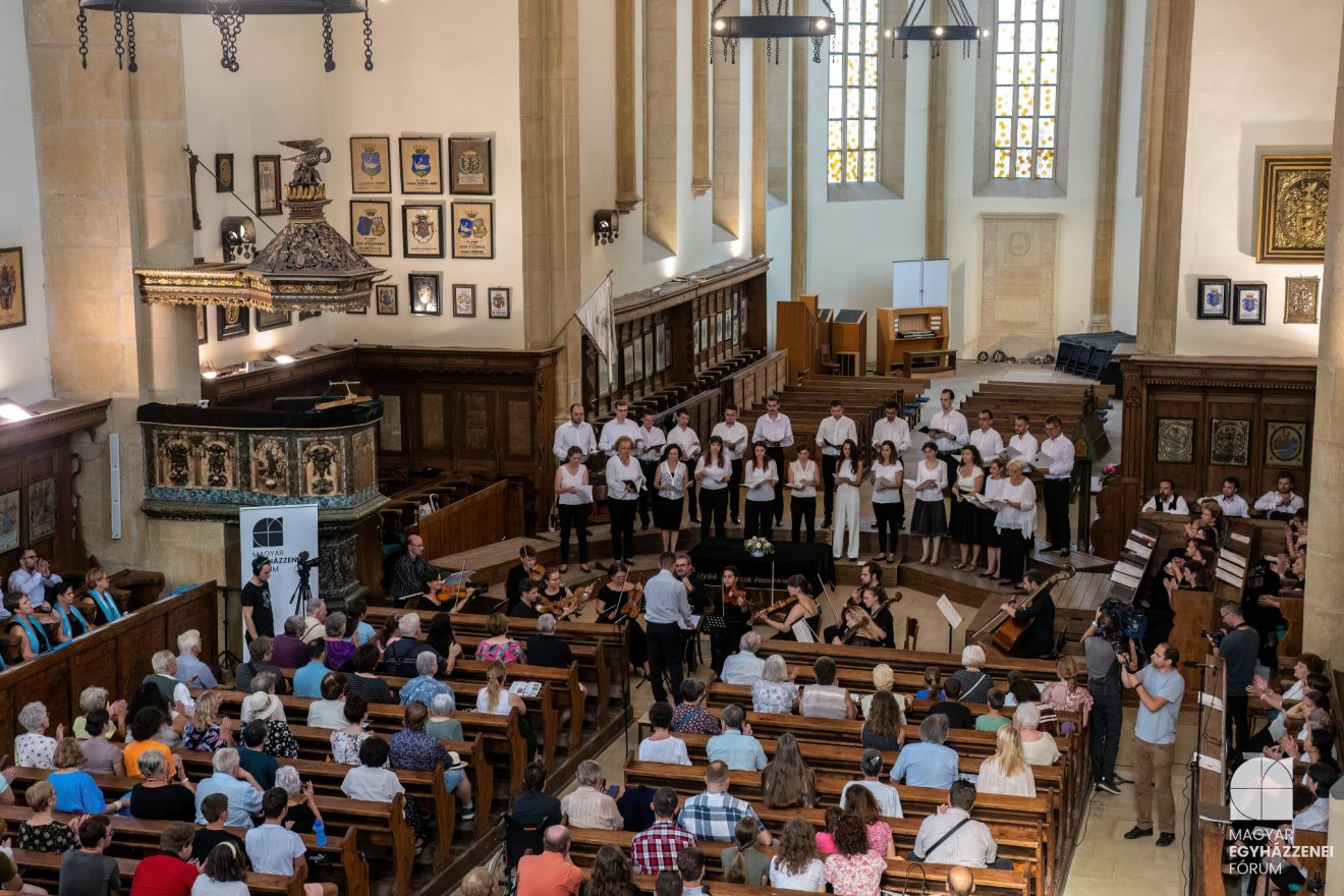A kincses városbeli Farkas utcai református templomot kérésre bármikor kinyitják, időnként komolyzenei eseményeket is tartanak benne •  Fotó: Magyar Egyházzenei Fórum/ Facebook