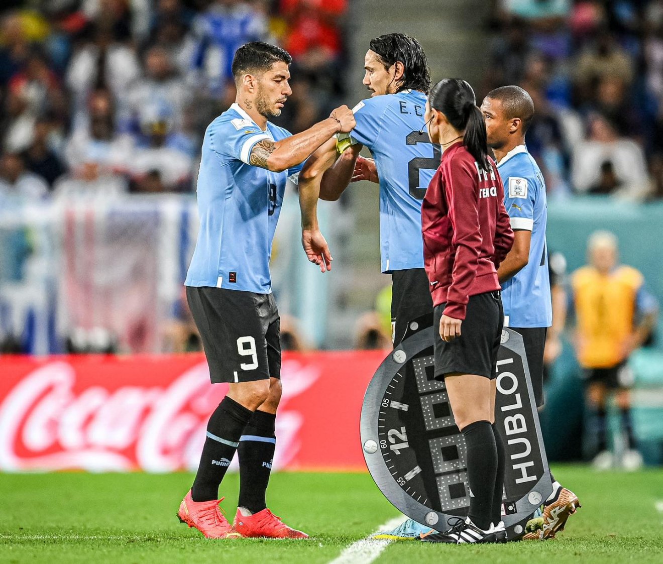 Minden bizonnyal ez volt az utolsó vébéje Luis Suareznek és Edinson Cavaninak •  Fotó: Uruguay labdarúgó-válogatottja/Facebook