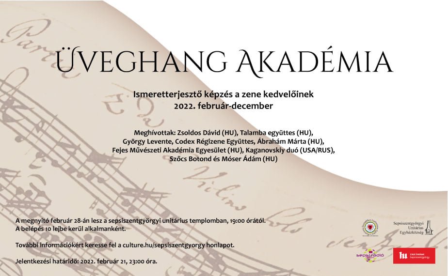•  Fotó: Facebook/Liszt Intézet, Sepsiszentgyörgy