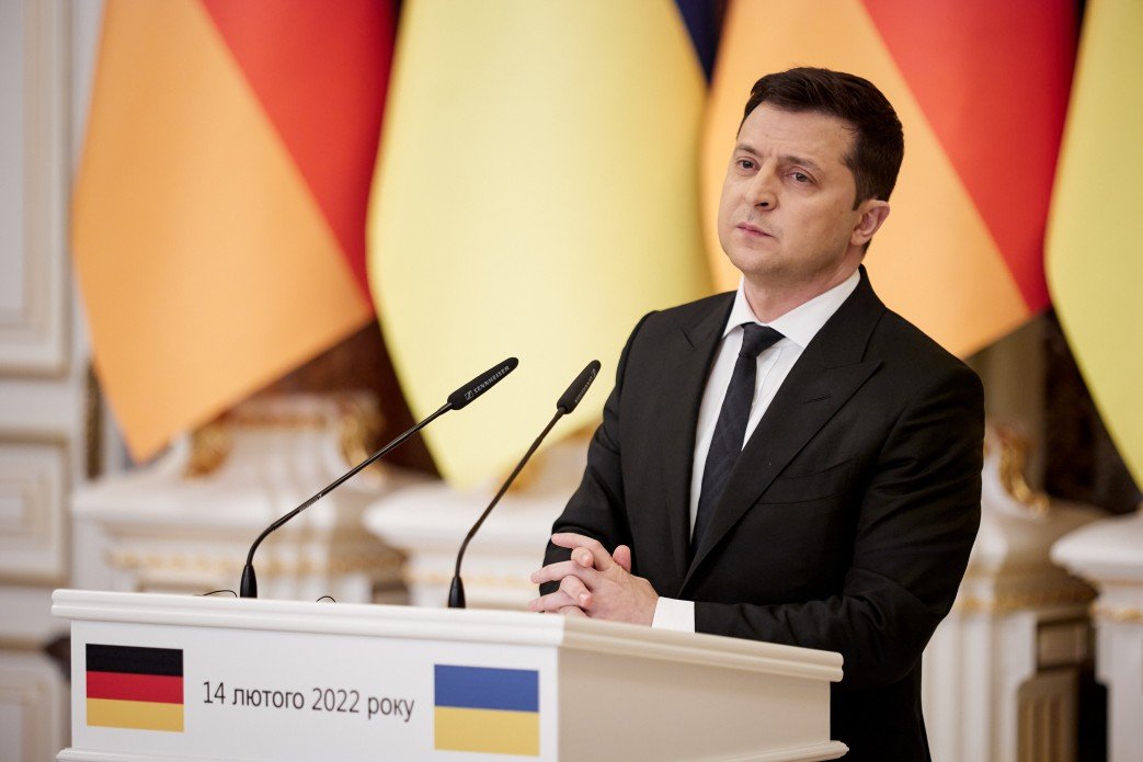 •  Fotó: Ukrán elnöki hivatal