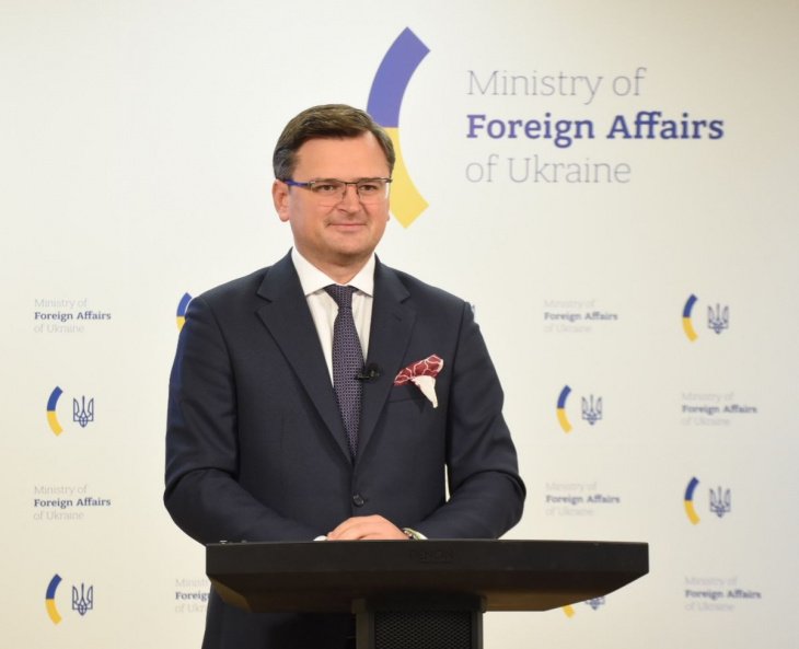 Dmitro Kuleba: „Ennek az ellenségnek tőlünk kell félnie, nem nekünk tőle” •  Fotó: Ukrán külügyminisztérium