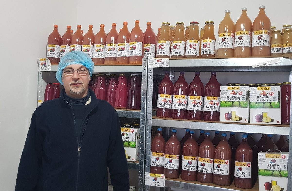 Miklósi András biogazda •  Fotó: Makkay József