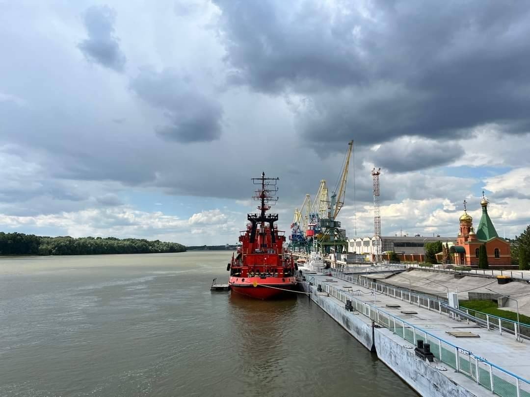 Hullámokat vető ügy. Bukarestet felbosszantotta, hogy Kijev a háta mögött mélyítette ki a Bisztroje-csatornát •  Fotó: Ukrajna infrastruktúraügyi minisztériuma