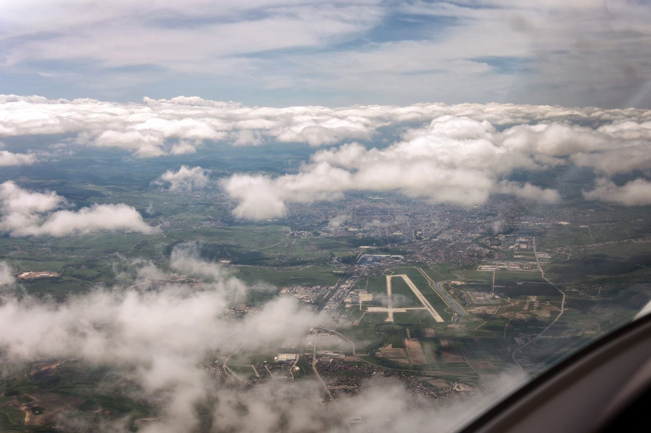 Fellegekben járnak? A kolozsvári reptér is fontos szerepet kaphat a fejlődésben •  Fotó: Facebook/Aeroportul Internațional Avram Iancu Cluj