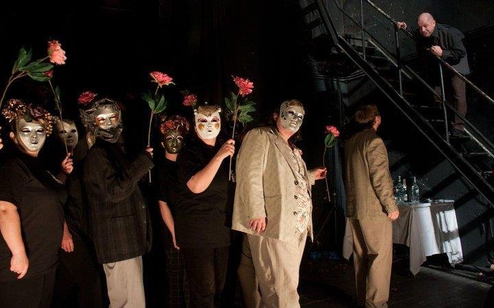 Shakespeare A velencei kalmár című darabjából 2010-ben rendezett előadást Bocsárdi László Sepsiszentgyörgyön •  Fotó: Tamási Áron Színház