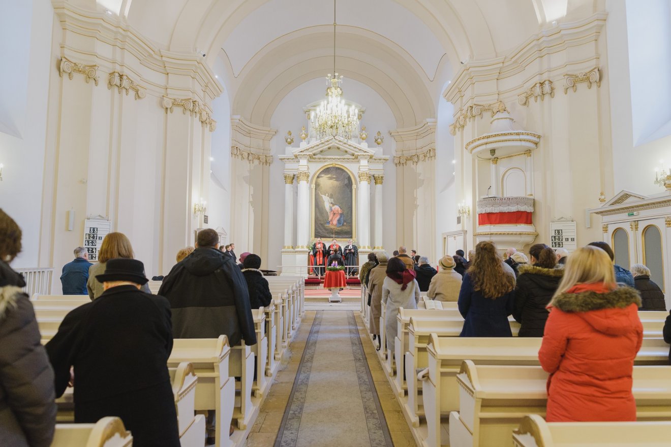A kívül-belül gyönyörűen felújított kolozsvári evangélikus istenháza •  Fotó: Kolozsvári Evangélikus-Lutheránus Egyházközség/ Facebook