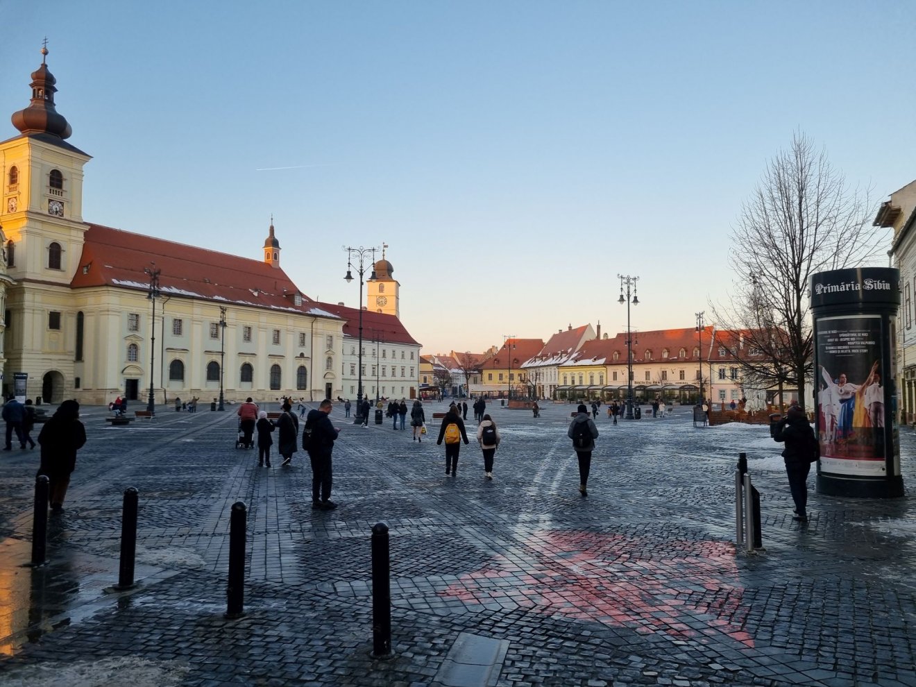 Nagyszebenben minden teret részletesen átkutattak régészekkel is, amíg Guttmann Szabolcs volt az egykori szász város főépítésze •  Fotó: Páva Adorján