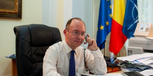 Bogdan Aurescu román külügyminiszter •  Fotó: Mae.ro