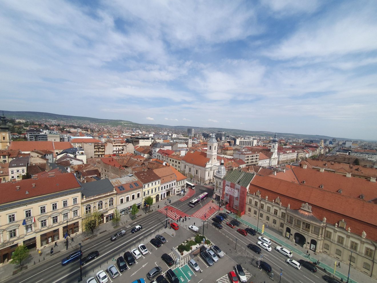 Panoráma. A Szent Mihály-templom tornyából szép kilátás nyílik a belvárosra és a környékre •  Fotó: Bőjte Csongor