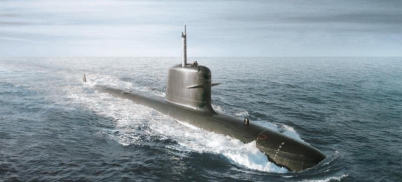 Korábban francia gyártmányú Scorpene tengeralattjárók beszerzése merült fel •  Fotó: Naval Group