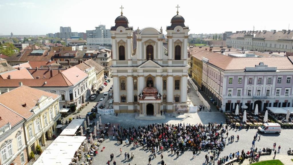 A Szent György-székesegyház teljes körű külső és belső felújítása összesen mintegy 6 millió euróba került •  Fotó: Facebook/Dominic Fritz