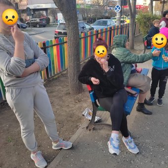 Napraforgómaghéjjal való szemetelésért 2500 lejjel bírságoltak meg két nőt Craiován