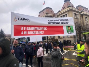 Az ukrán mezőgazdasági termékek tranzitjának és importjának betiltását követelik a gazdák