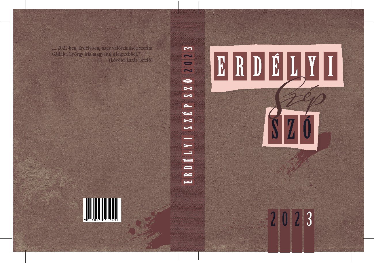Az idei Erdélyi Szép Szó antológiában hatvannégy szerző szerepel egy vagy több szöveggel •  Fotó: Pro Print kiadó