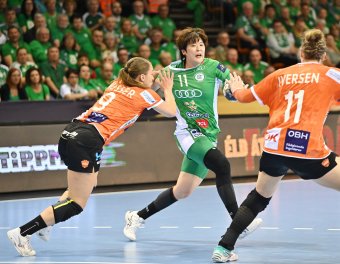 Kettős győzelemmel jutottak be a kézilabda BL négyes döntőjébe a győri lányok