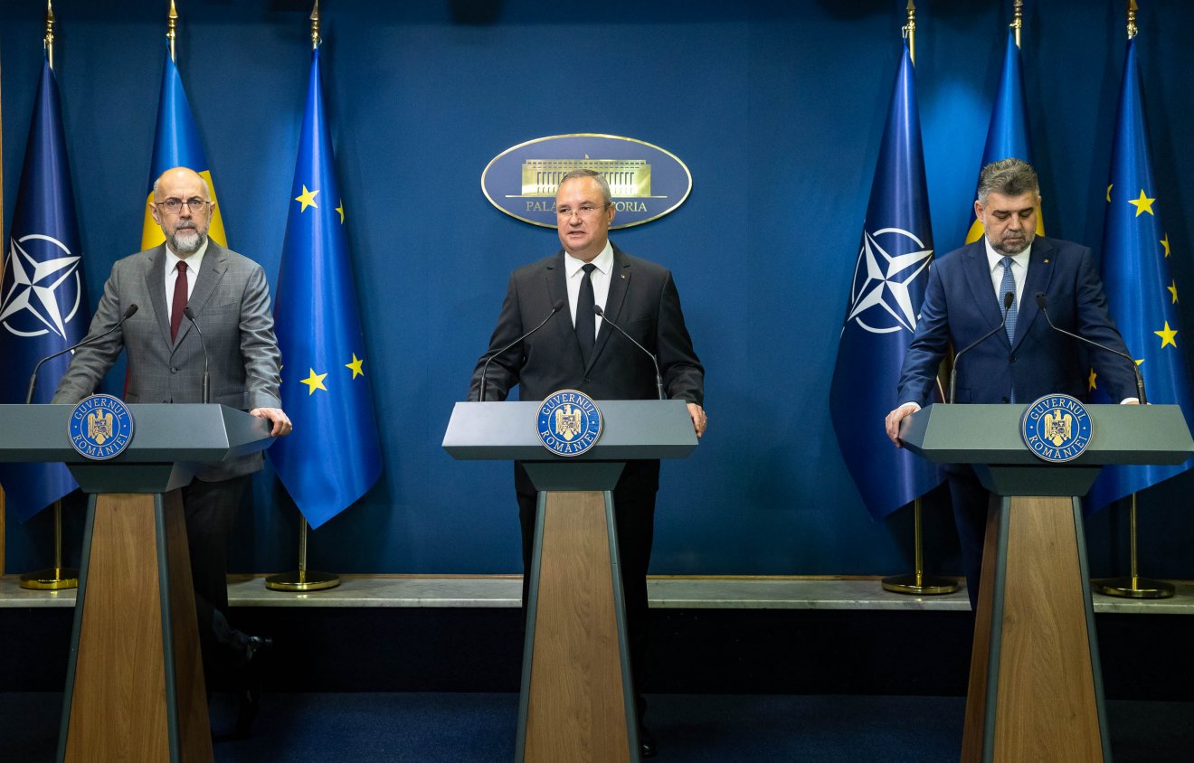 Háromról kétpártira csökkenhet a bukaresti koalíció •  Fotó: Gov.ro