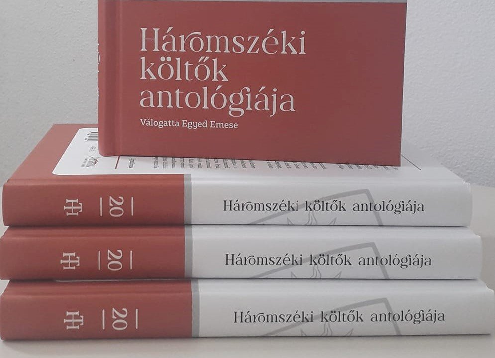 A baróti Tortoma Kiadó gondozásában látott napvilágot a Háromszéki költők antológiája Egyed Emese szerkesztésében •  Fotó: Tortoma Kiadó és Könyvkereskedés/Facebook
