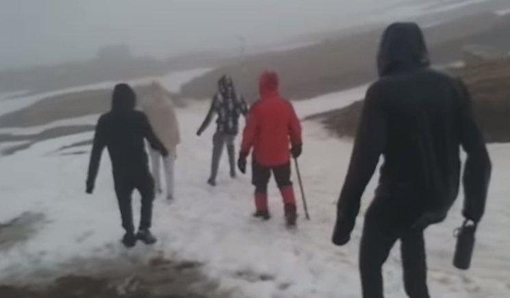 •  Fotó: Bușteni-i Hegyimentők/Facebook/képernyőmentés