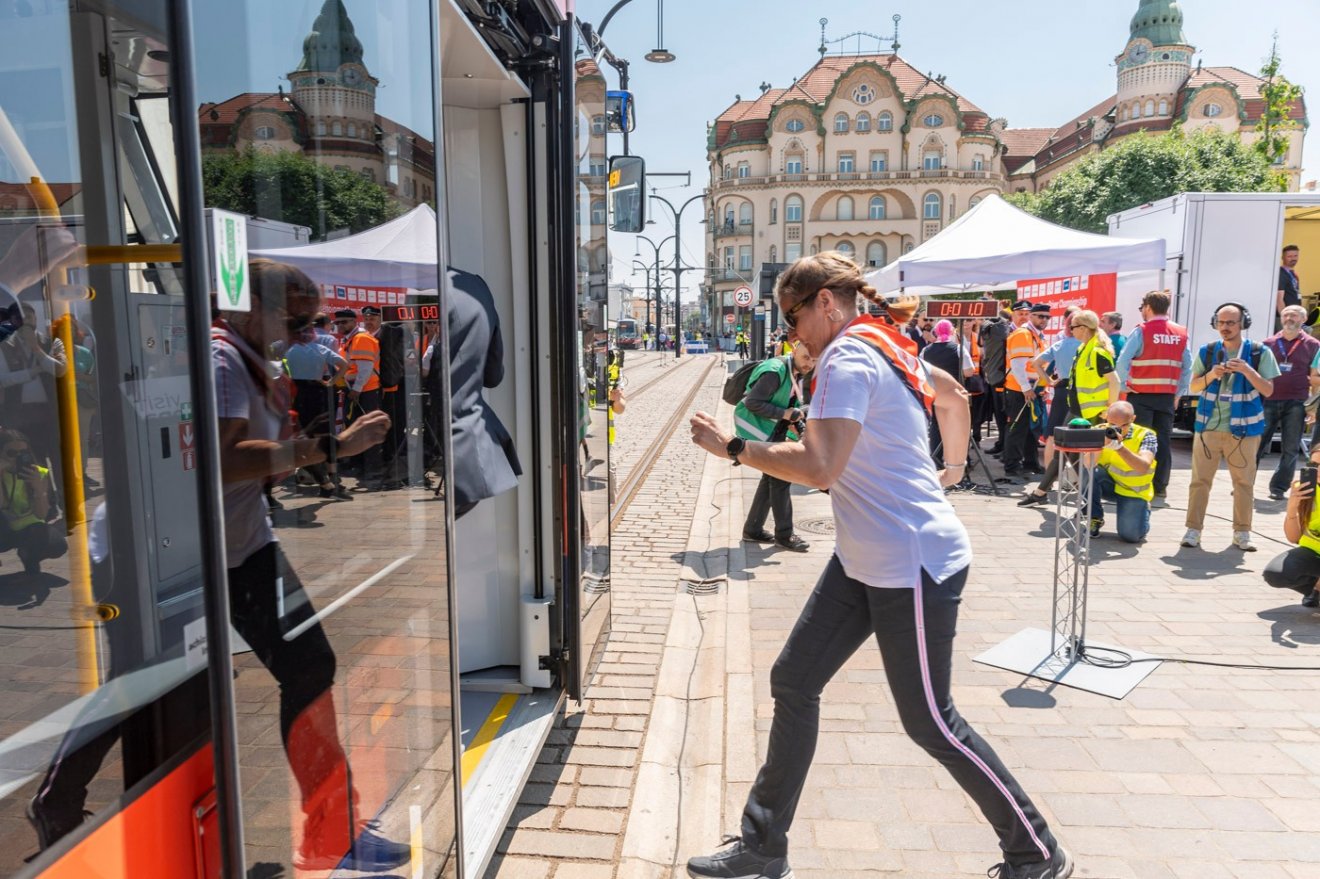 •  Fotó: Facebook/Tram-EM European Tramdriver Championship