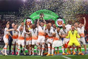 Angol győzelem a Konferencia-liga döntőjében, a West Ham United vihette haza a trófeát