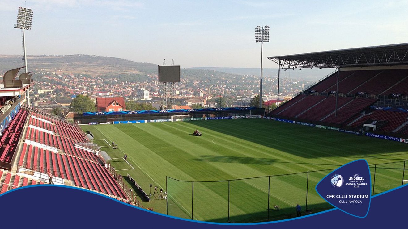 A CFR stadionja •  Fotó: FRF